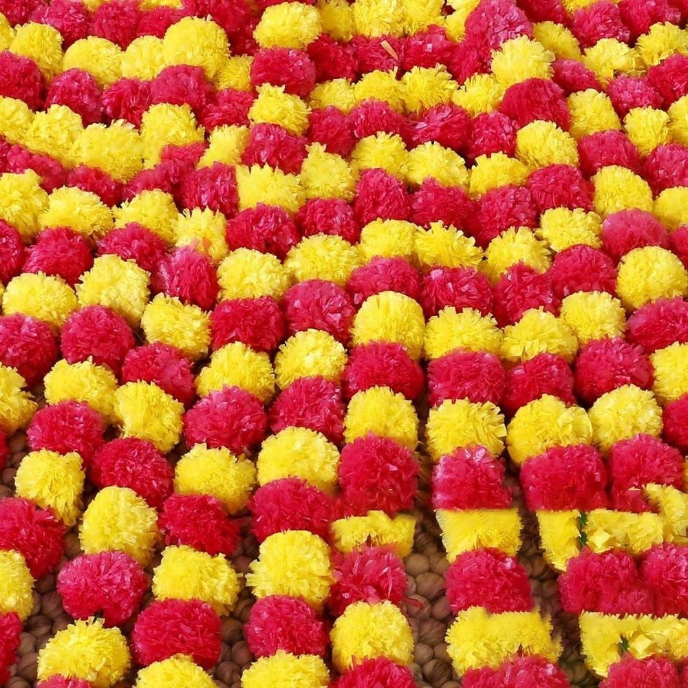Long Strands Artificial Marigo - огляд і ціна Home Decor Indonesia
