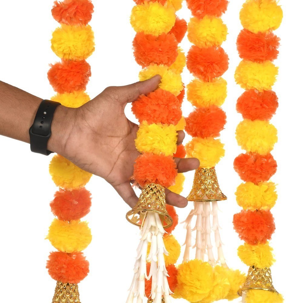 Long Strands Artificial Marigo - огляд і ціна Home Decor Indonesia