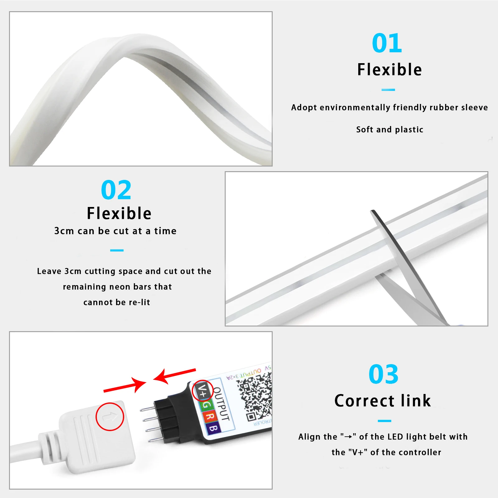 5V USB RGB Neon LED Strip Ligh - огляд і ціна Home Decor Free App