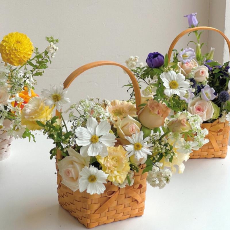 New Willow Rattan Bride Flower - огляд і ціна Rattan Plant Basket