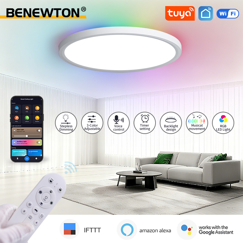 BENEWTON Tuya Smart WiFi Ceili - огляд і ціна Home Decor Free App